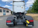 a truck that is parked on the side of the road