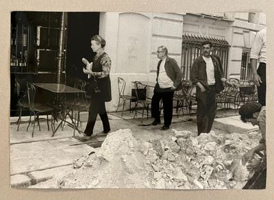 André Sas. Simone de Beauvoir et Jean-Paul Sartre au Palais …