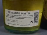 a close up of a bottle of wine with a label on it