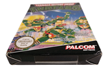 a box with a video game on it on a white surface