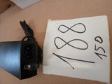 a picture of a picture of a sign and a power cord