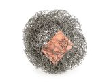 an image of a ball of wire on a white surface