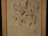 an image of a painting of a horse in a wooden frame