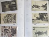 a book with pictures of people in boats on the water