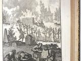 a picture of a book with a picture of a battle on it