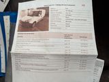 a receipt with a picture of a car on it