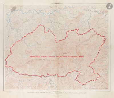 [CARTE GÉOGRAPHIQUE] GEOLOGICAL SURVEY (U.S.). Proposed Grea…