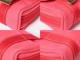 two photos of a pair of pink bow ties on top of each other