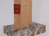 a book that is sitting on top of a book stand