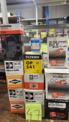 9 filtres à huile MAHLE - CLEANFIL + 1 filtre à carburant CO…