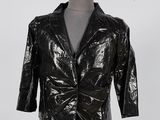 shiny black leather jacket on a mannequin mannequin mannequin mannequin mannequin mannequin mannequin mannequin manne