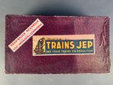 an image of a box with a train sticker sitting on top of it