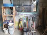 a room that has tools and tools in it