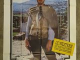 movie poster of a man in a cowboy outfit holding a gun