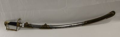 Evocation moderne d'un sabre d'officier de cavalerie de l'Em…