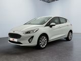 the new ford fiesta is parked in the showroom at the showroom