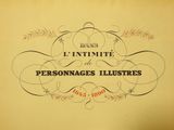 the title of the book is written in french and english