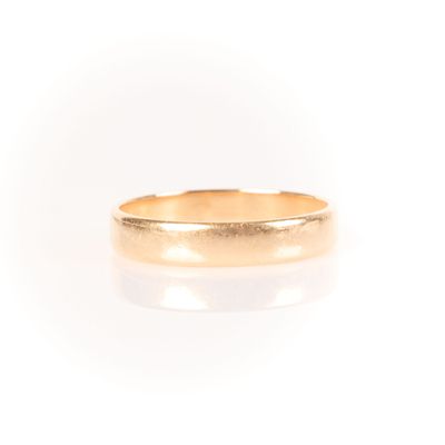 Alliance en or (750‰). TDD 60. 3,3 g - Photo 1