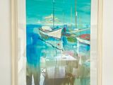 a picture of a painting hanging on the wall