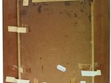 a picture of a piece of paper taped to a frame