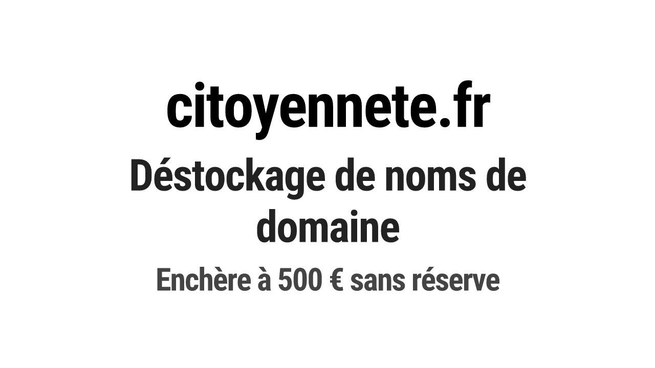 Destockage & Invendus