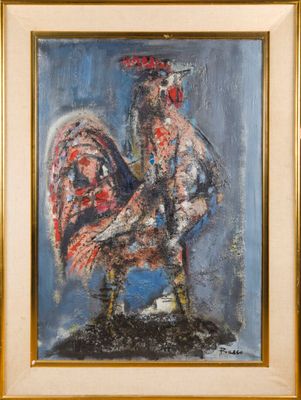 Pierre BOSCO (1909-1993) Coq en majesté
