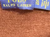 a close up of a polo shirt with a blue label on it