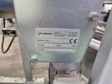 a close up of a machine with a label on it