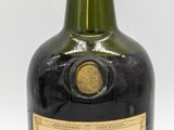 bottle of crozet velop cognac wine on a white background