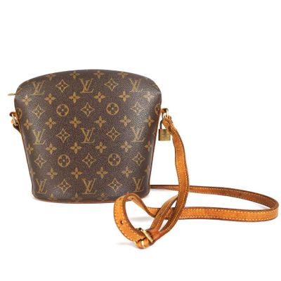 LOUIS VUITTON : Sac porté épaule en cuir Monogramm de couleu…