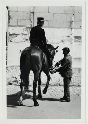 Helmut NEWTON (1920-2004). Le cadre noir de Saumur (cavalier… - Photo 1