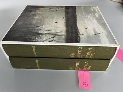 two books that are sitting on top of a table