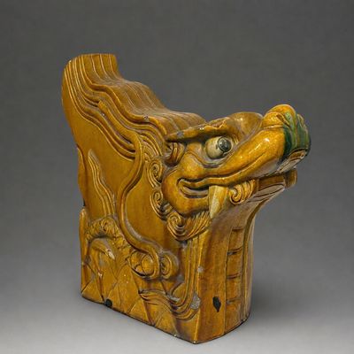 Dragon Ming en terre cuite, période Tang