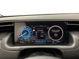 the dashboard of a car with a digital display on it