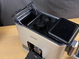 a coffee maker that is sitting on a table