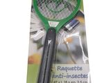 the tennis racket has a plastic handle and a plastic handle