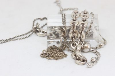 a small box with a bunch of charms on it
