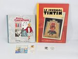 two books of children ' s books, including a picture of a man and a woman