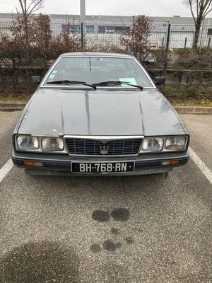 MASERATI BITURBO n° identification 7120 ; tyPe DGM 507260M NON ROULANT - Photo 1