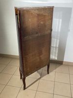 Vitrine (anciennement électrifiée) en bois de placage à tout… (photo 5)