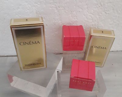 YSL 4 miniatures ( 2 cinéma + 2 baby doll )