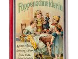 un vieux livre pour enfants allemand illustré d'une image représentant un groupe d'enfants assis à une table