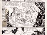 une image représentant une page de bande dessinée sur laquelle figure un homme en costume