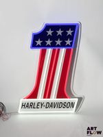 Enseigne lumineuse Harley Davidson (photo 2)