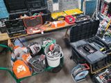 a lot of tools that are sitting on a table