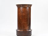 an image of a wooden vase on a white background
