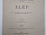 a close up of a book on a table with a white background