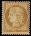 a stamp with an image of a woman ' s face on it