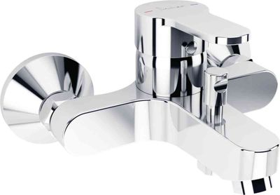 Lot de 2 mitigeurs Porcher Olyos, finition chrome, montage m…