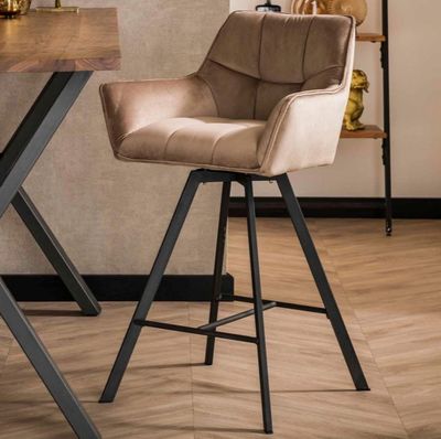 an image of a bar stool sitting on top of a wooden table